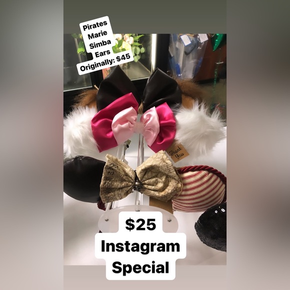 Disney Theme Park Ears! HANDMADE, one of a kind - Picture 3 of 6